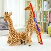35-140cm Giant Size Doll Giraffe Plush Toy Cute Stuffed Big Deer Dolls Soft Animal Pillow Cushion Birthday Pesent Girls Boys