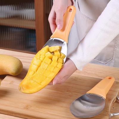 Multi Functional Fruit Peeler Practical Mango Peeler Peeling Separator Mango Spoon Avocado Fruit Kitchen Tool Home Gadgets