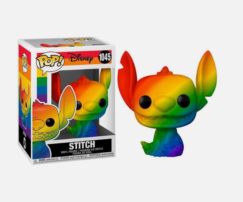 Стич фигурка фанко поп Лило и Стич Rainbow Stitch №1045 виниловая фигурка 10см