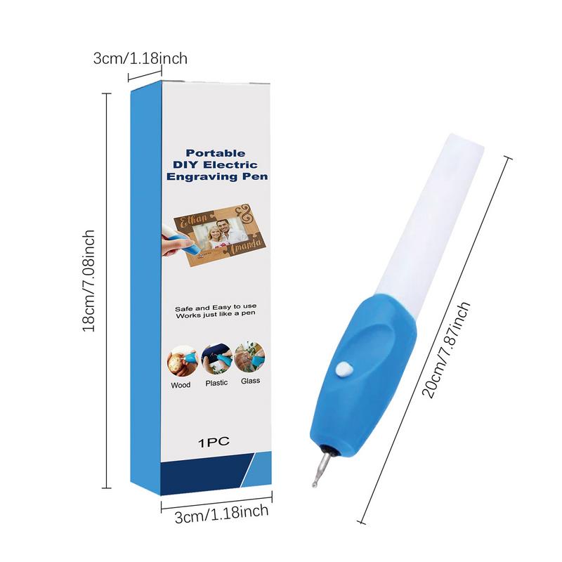 Długopis grawerski do obróbki metalu Narzędzie grawerskie Rotacyjny długopis do trawienia Wielofunkcyjna ręczna maszyna grawerska do szkła metalu drewna