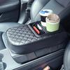 Armrest Cushion Cup Holder Phone Slot Interior Organizers Center Console Cover For Vehicle Truck SUV Daily Commute Long Time