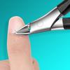 Ergonomic Stainless Steel Toenail Clippers Ingrown Nails Cutter Dead Skin Remover for Thick Nails and Calluses
