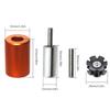 Bicycles Fork Star Nut Installation Tool Set, Bike Fork Installer Setting, Bike Headset Driver DIY Star Nut Repair Tools