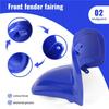 AA92-Motorcycle Front Fender Fairing For PW50 PW 50