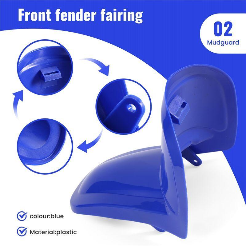 AA92-Motorcycle Front Fender Fairing For PW50 PW 50
