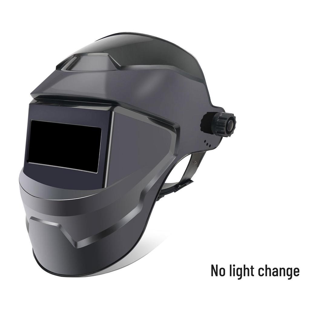 Auto-Darkening Welding Helmet: Lightweight, Head-Mounted Protective Mask for Argon Arc Welding with Worker Goggles.