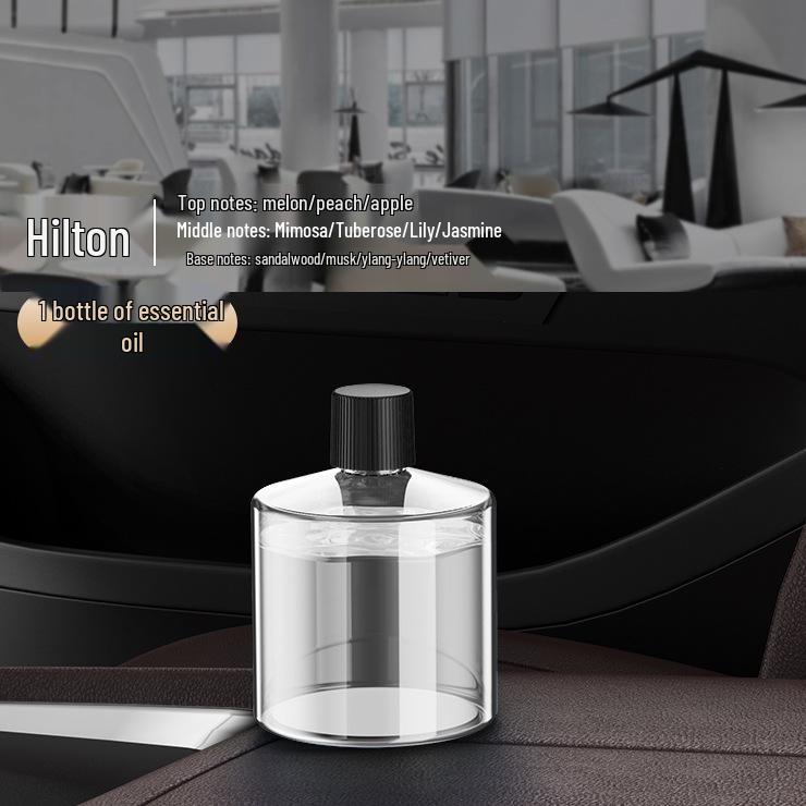 Starry Sky Car Aroma Diffuser: Elegant Humidifier & Perfume Light