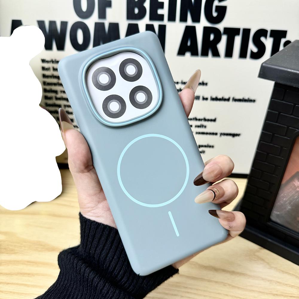Shockproof PC Frosted Bumper For POCO X7 Pro F7 5G Magnetic Hard Phone Case For POCO F7 Ultra M6 F6 F5 Pro C75 X5 X6 Matte Cover