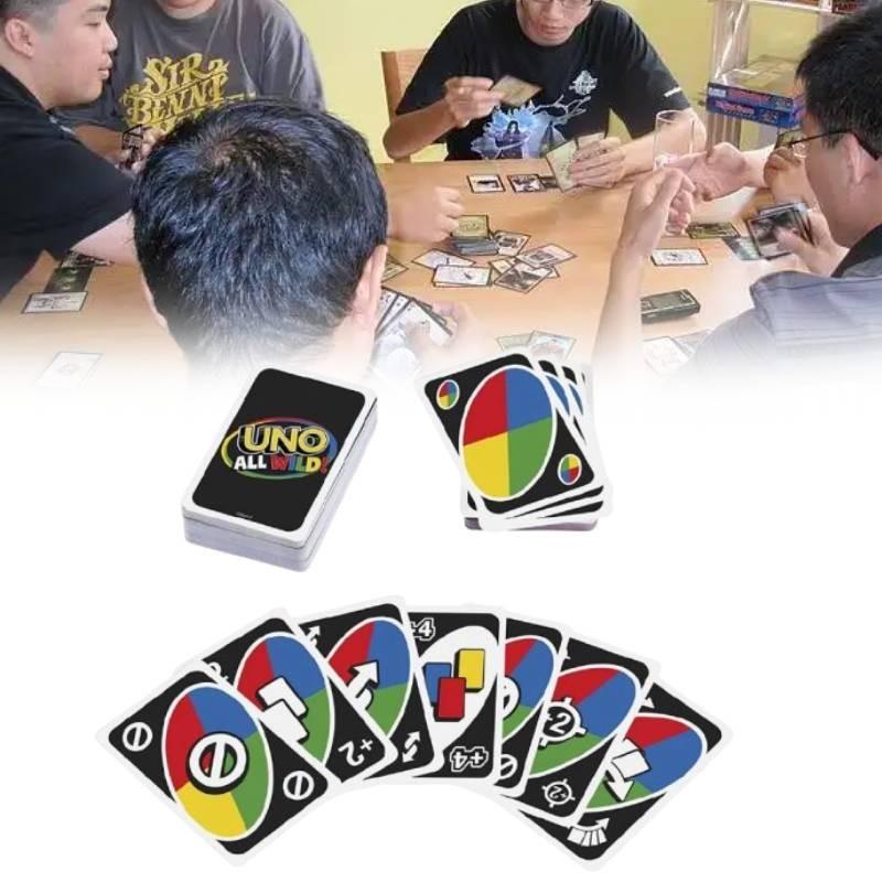 All Uno Wild Poker Card Board Game Family Party Prop Educational Toys Gifts