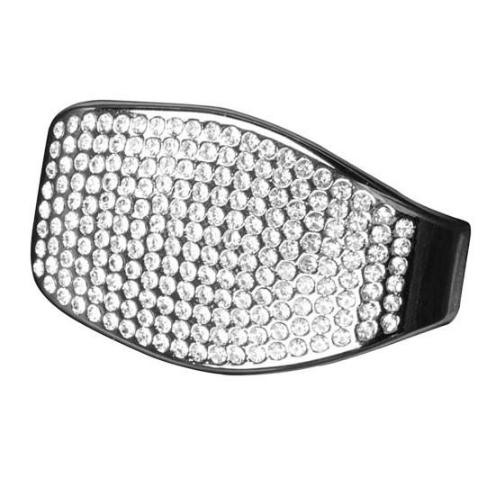 Shiny Gear Shift Crystal Trim Creative Sticker Knob Faux Decor for Honda Civic 10