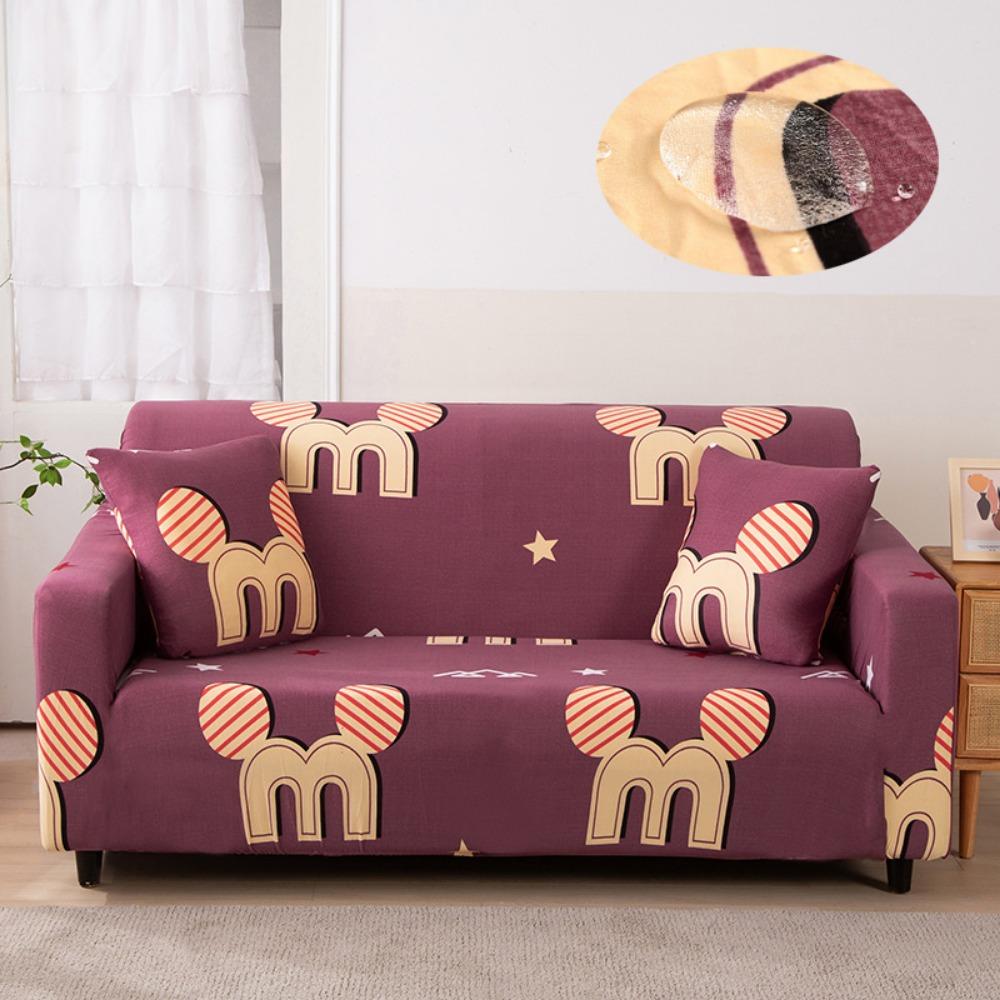 Anti-splashing Four-season Printing Elastic Sofa Cover All-inclusive Combination Sofa Cushion Cover Towel Cover Cloth