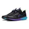 Li Ning Kids Versatile Non-Slip Shock Absorbing Low-Top Running Shoes Kids Running Shoes Black Purple YKFU070-3