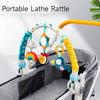 Baby Cart Arch Toys Newborn Ocular Development Toys Portable Adjustable Animal Crib Bell Toys Kids Early Education Toys Gifts