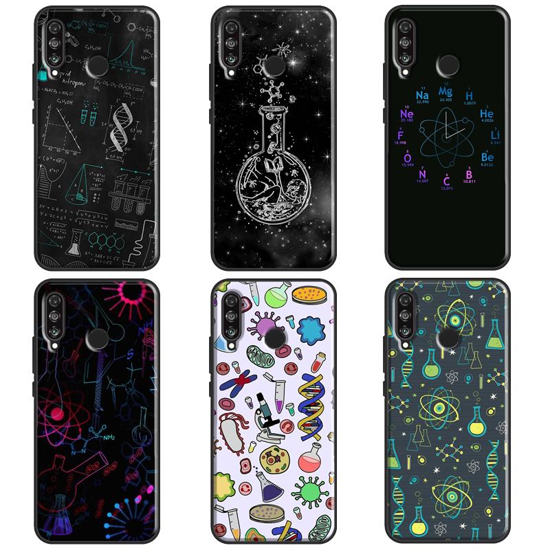 Science Biology Chemistry For Huawei Nova 8i 7i 11i 12i 12s 9 10 SE Y90 Y60 Y70 Y72 Y61 Y91 P30 P40 Lite P60 Pro Case