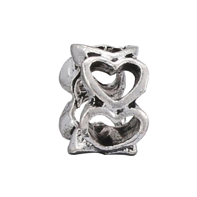 4pcs /Lot Real Sterling Silver Color Alloy Infinite Love Charm Star Beads Fit Original Diy Brand Bracelet For Women Jewelry Gift