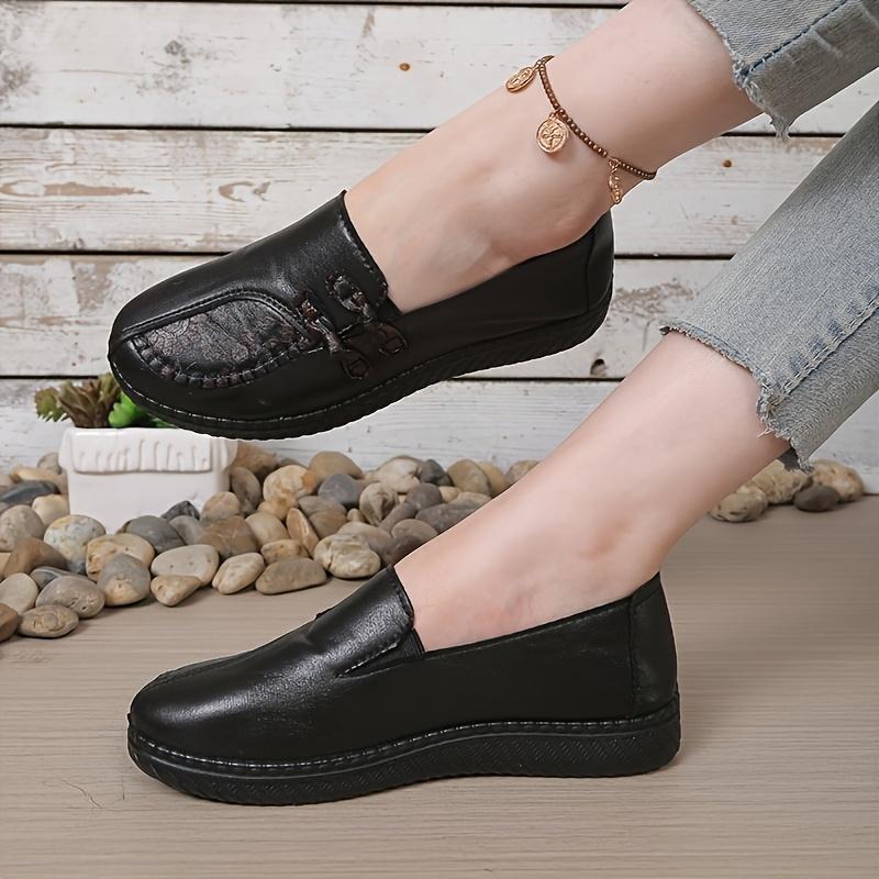 Wide Soft-Soled Comfortable Shoes for Elderly Women, Easy to Wear Casual Flats for Mothers And Grandmothers., Women Shoes, Sneakers