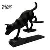Talos 3D Printed Cat Dog Figurine, Stair Animal Sculpture, Cat/Dog Shape Stepping Artistic Desktop Ornament Gift