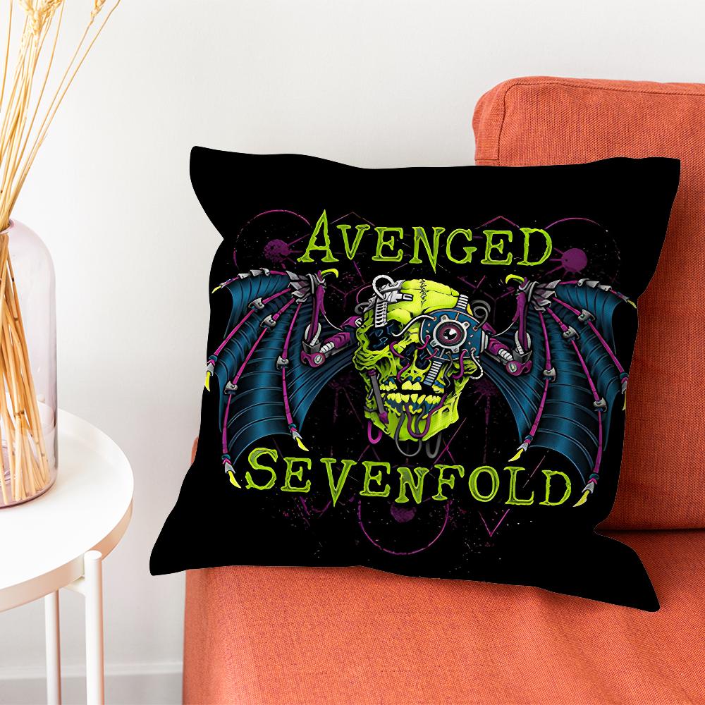 A-AvengedS Sevenfold A7X Pillow Case Pillow Case Living Room Sofa Cushion Cover Suitable For Home Bedroom Room Decoration