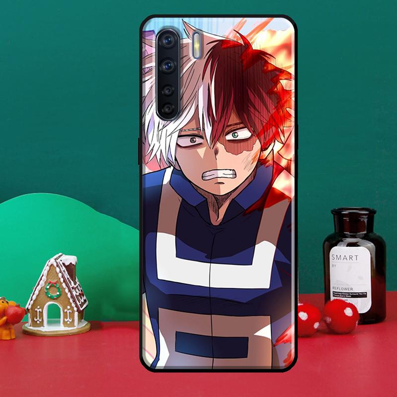 Anime Shoto Todoroki Fall Für OPPO A74 A54 A94 A31 A53 A5 A9 2020 A52 A72 A1K A83 A91 A93 a3S A5S A15 Abdeckung