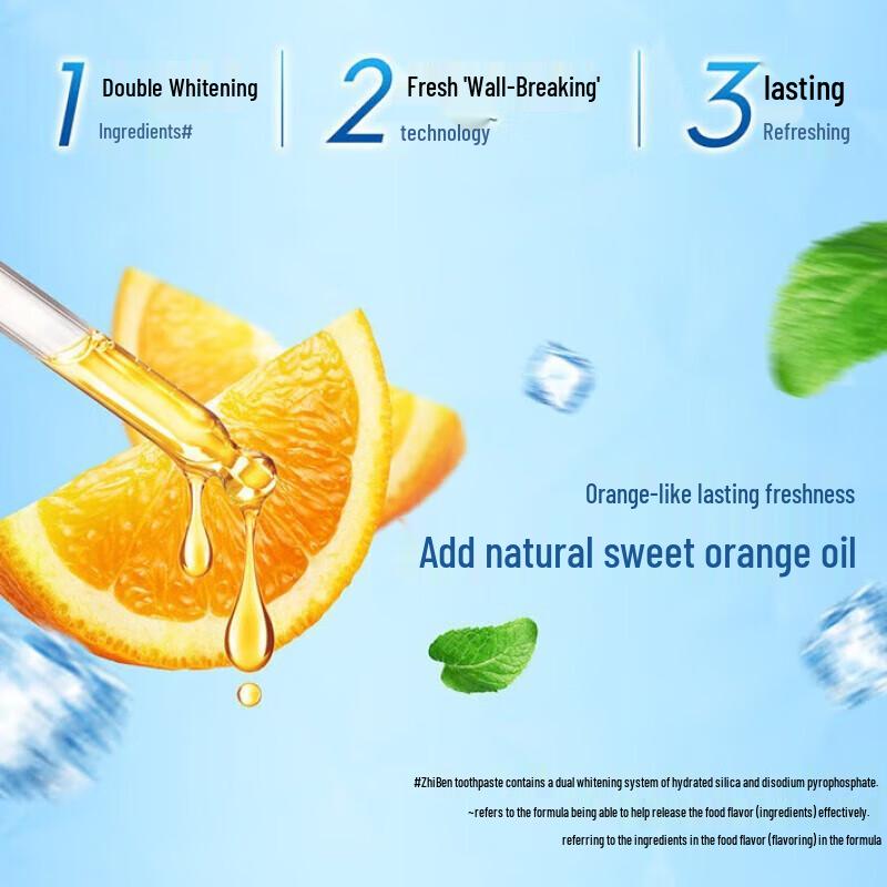 Crest 3D White Energizing Orange Mint Toothpaste