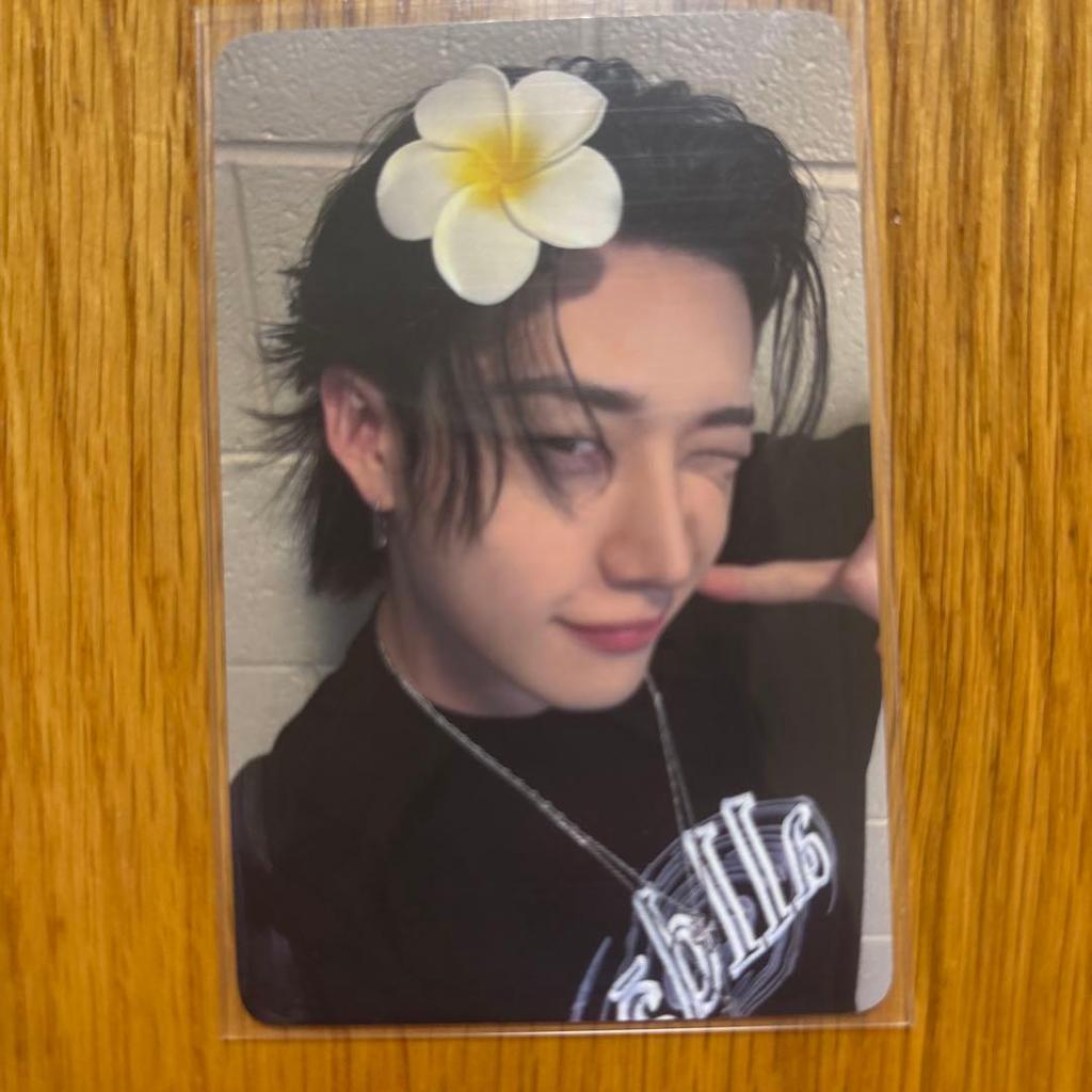 [USED] StrayKids KARMA EVERLINE Bonus Trading Card Bang Chan