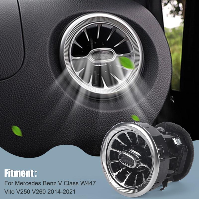 Air Vent Grilles Suitable for The Front Dashboard for Mercedes-Benz W447/Vito V250 V260 Vehicles A4478308602 A4478308502