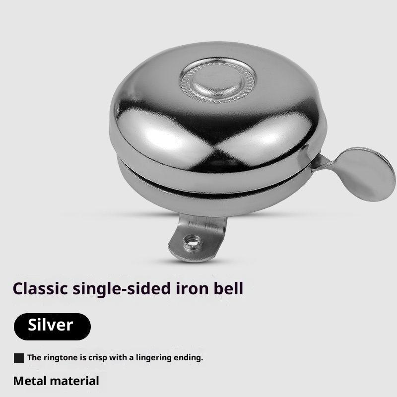 Vintage Metal Bicycle Bell 100Db Loud Sound Quick Install Handlebar Bell For Mountain Road Kids Bicycle Cycling Safety Parts