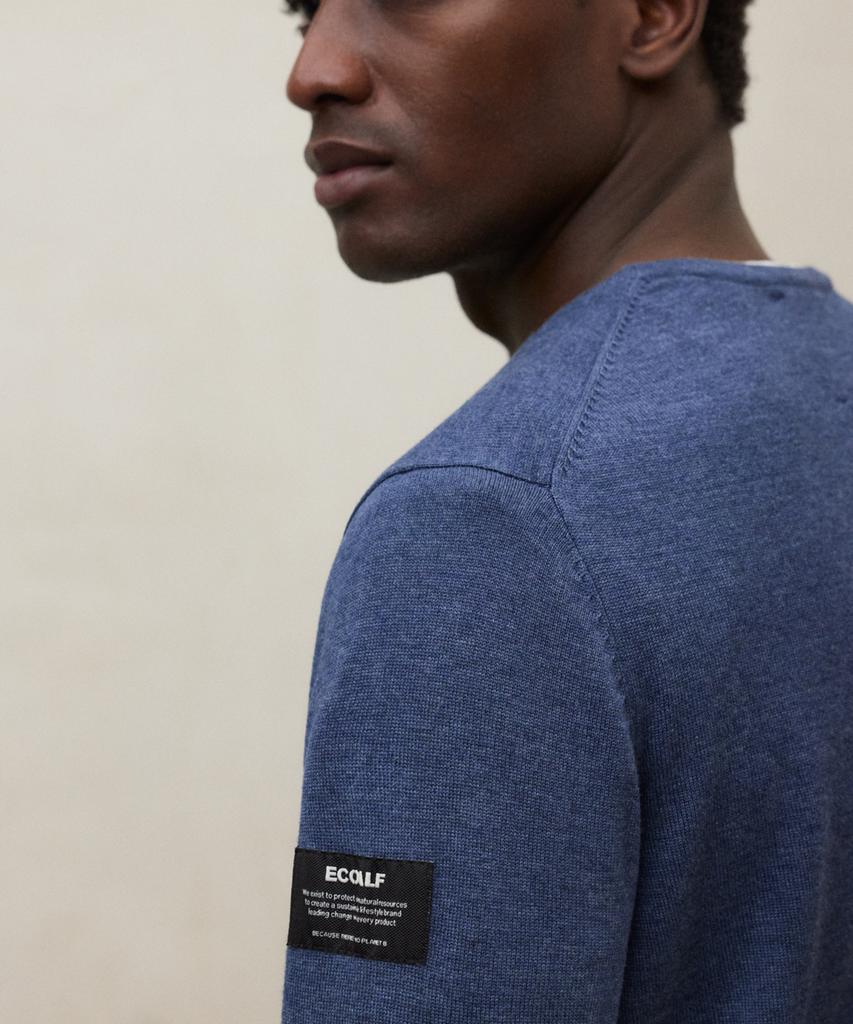 Ekoalpeu Men'S Blue Bayona Sweater