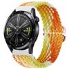 22mm Nylon-Schlaufenarmband für Samsung Watch 46mm/Gear S3/3/4/5/6/7/Huawei Watch GT/2/3/GT5 Pro 46mm Geflochtenes Armband für Amazfit GTR
