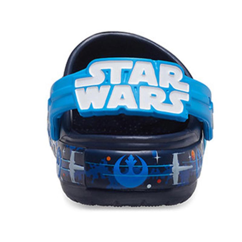 Crocs Luke Skywalker Star Wars Simple Casual Beach Hole Sandals Dark Blue Kids