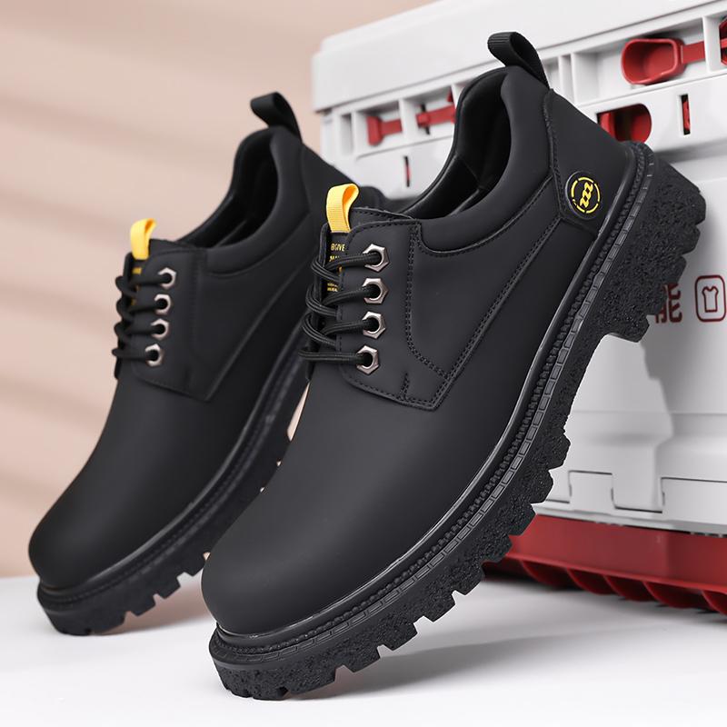 

Мокасины мужские повседневные туфли деловые туфли с круглым носком кожаные мужские черные лоферы на плоской подошве мягкие удобные летние распродажа 38 чёрный