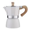 Espresso Maker, Direct-Stovetop Type (Check Stovetop Compatibility, Gas Stovetop Compatible), 3-Cup Capacity, 150ml Capacity, Moka Pot, Outdoor/Campin