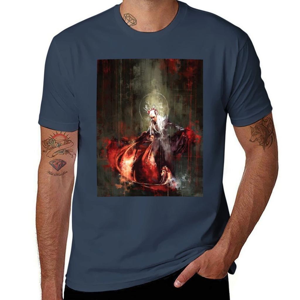 The King Tshirt Christmas Casual Short Sleeve Top