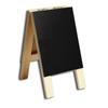 Double-sided Slate Easel - SURDISCOUNT - 8.5 X 15.5 Cm - Black - Unisex - Adult
