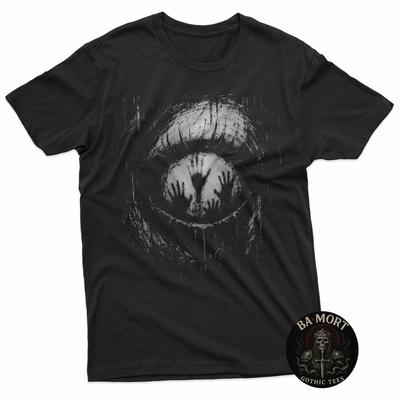 Horror Creepy Eye Ghost Hands Grunge Goth Alt Aesthetic TShirt Unisex T-Shirt
