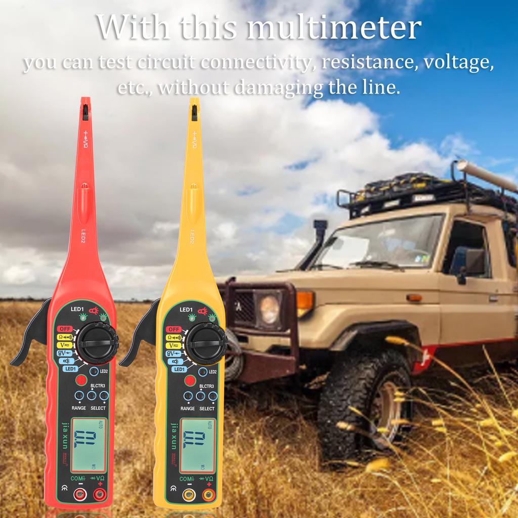 Handheld Portable Intelligent Car Auto Circuit Tester Multimeter Auto Repairs Multimeter Automatic