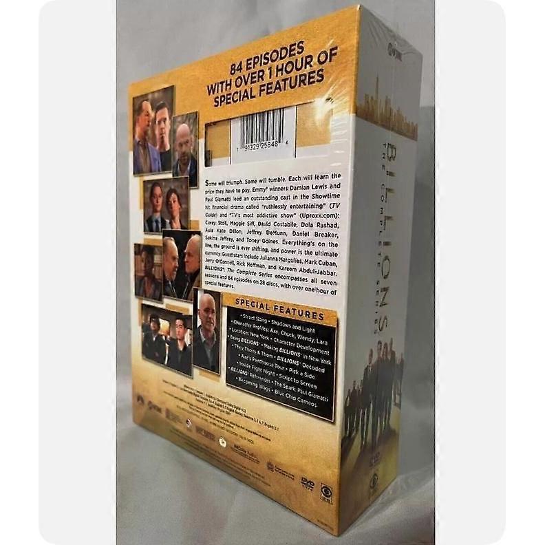Billions: The Complete Series Season 1 - 7 (DVD, 28-Disc Box Set) english version