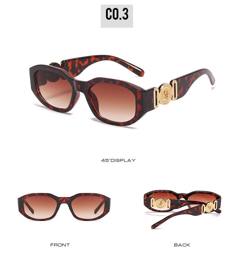 2021 Trendy Polygone Firkantede Solbriller – Europeisk og Amerikansk Kjendisstil