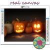 5D DIY Diamantmalerei Halloween Gruselige Kürbislandschaft Kreuzstich Diamantkunst Stickerei Mosaik Heimdeko