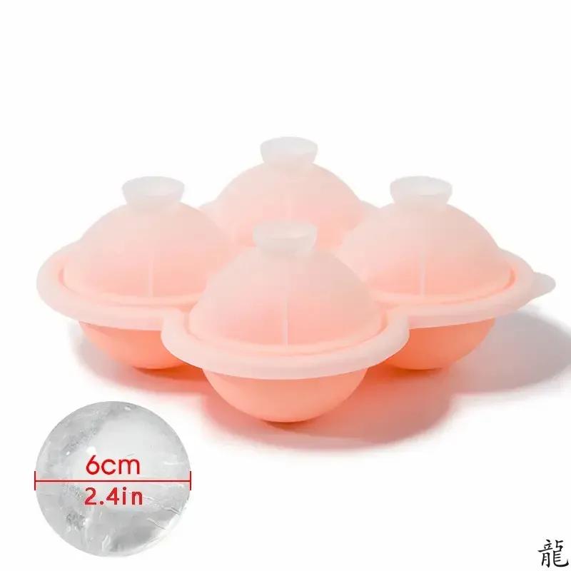 1pc Large Silicone Ice Cube Trays - Easy-Release, No Leakage, Perfect for Whiskey, Cocktails, Juice, and Parties