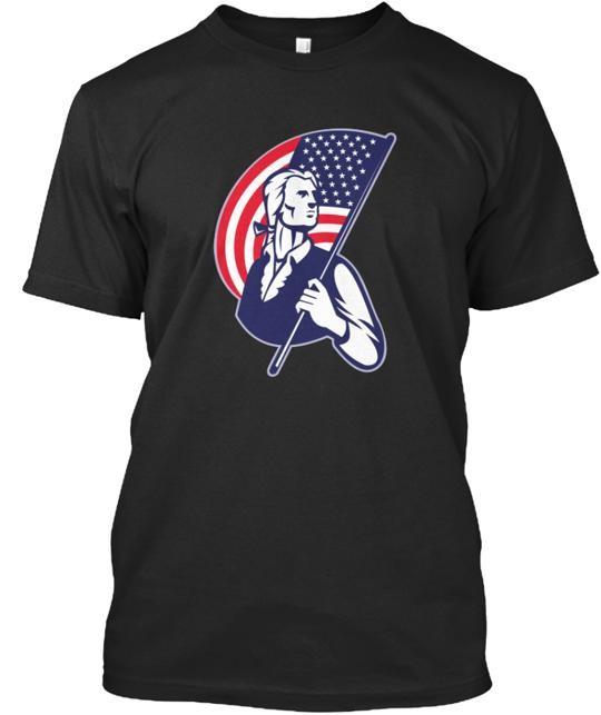 Independence Day T-Shirt Made in the USA Size S to 5XL L