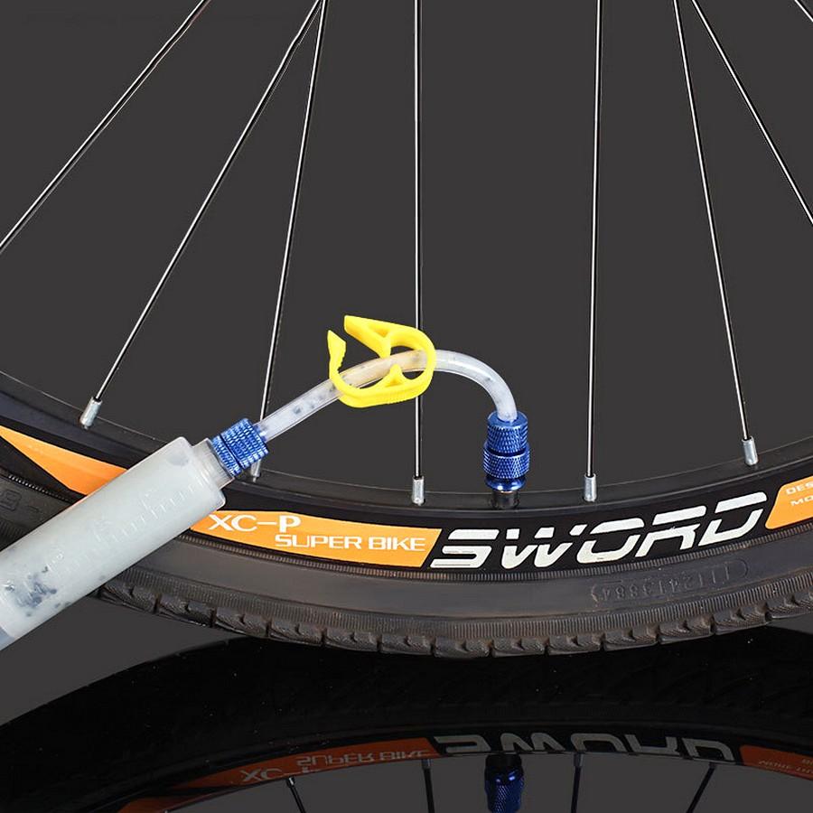 Reusable Bicycle Tire Repair Syringe Mountain Bike Road Bike Tire Fluid Injection Tools Shop Tools