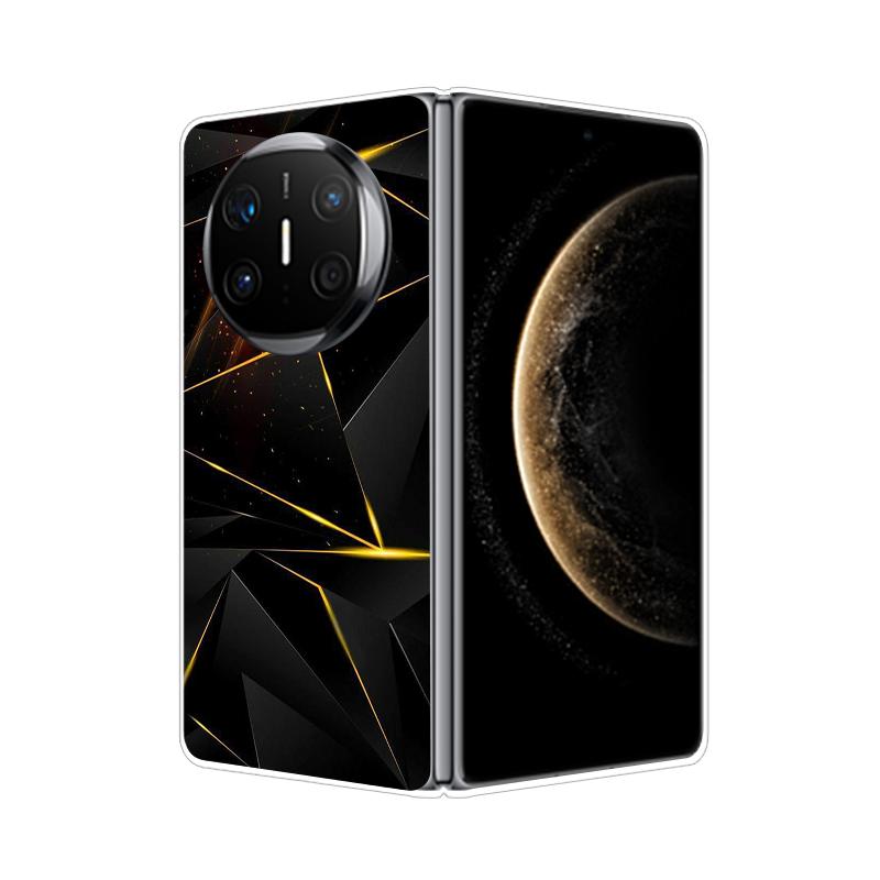 For HuaWei Mate X6 Case Marble Soft Hard PC Shell Back Cover For HuaWei Mate X3 X5 X6 X2 Full Coverage Phone Shell MateX6 Capa