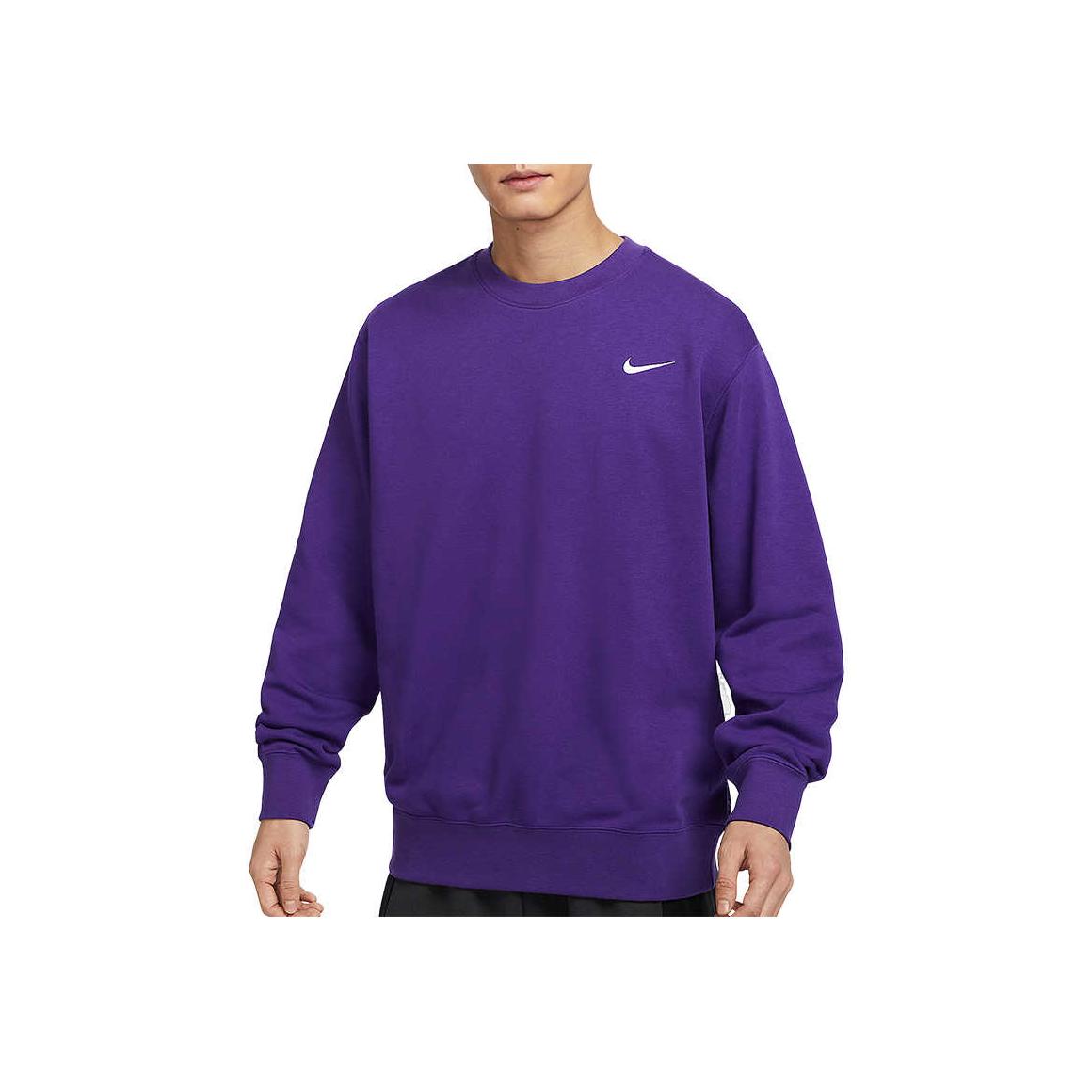 Nike Клубная команда Повседневный Универсальный С длинным рукавом Удобная толстовка Мужские толстовки Фиолетовый IB8825-547 3XL 5100₽
