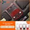 2x Front Reading Light Lamp Cover Trim Frame For Ford F150 2015- Accessories