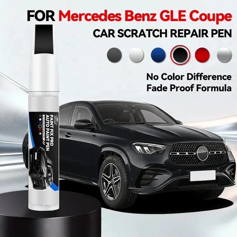 Für Mercedes Benz GLE Coupe 1996-2026 Lackreparaturstift Ausbesserungsstift Kratzerentferner DIY Autozubehör Schwarz Weiß Rot