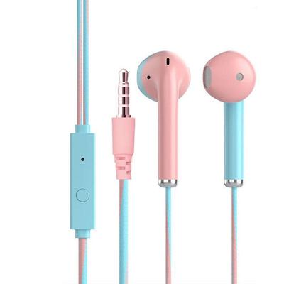 Wired Earphones 3.5mm Super Bass HiFi Stereo with Mic For iPhone Xiaomi Realme Samsung Oppo Hands-Free Call
