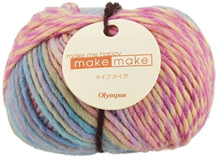 Olympus Make Make Střední Sada 3 Příze, Hmotnost, Barva. 27, Červená, 25g, Přibl.. 62m,