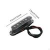Alnico 5 Electric Guitar Pickups Prewired Noiseless Set for Instrument