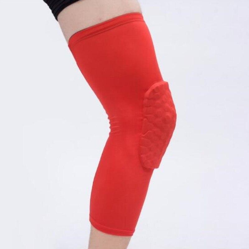 1PCS Breathable Sports Football Basketball Knee Pads Honeycomb Knee Brace Leg Sleeve Compression Knee Support Protection Safety